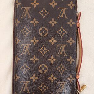 Louis Vuitton de Voyage Travel Organizer. Vachetta handle has been replaced